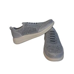 BZees For Lifestride Women's 9 Timeless Bright Slip-On Sneaker Washable Sparkly